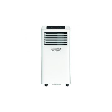 Aer conditionat portabil MeacoCOOL MC7000, Capacitate 7.000 Btu, Debit 300mc/ora, Telecomanda, Display, Timer