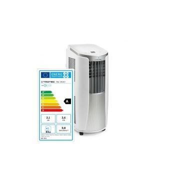 Aer conditionat portabil Trotec PAC 2010 E, Capacitate 7.200 Btu, Debit 320mc/ora, Telecomanda, Display, Timer, Pentru 65mc