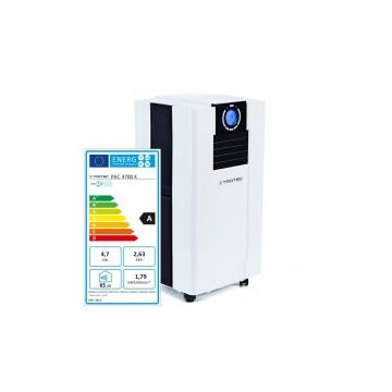 Aer conditionat portabil Trotec PAC 4700 X, Capacitate 16.000 Btu, Debit 550mc/ora, Display, Timer, Pentru 62mp