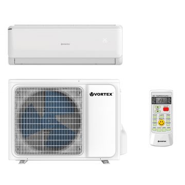 Aer conditionat Vortex VAI12FFWR, 12000 BTU, Wi-Fi ready, inverter, kit instalare inclus, alb Aer conditionat Vortex VAI12FFWR, 12000 BTU, Wi-Fi ready, inverter, kit instalare inclus, alb