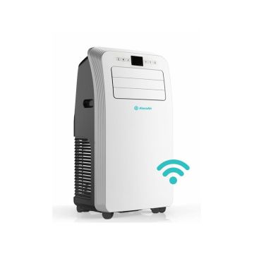 Aparat aer conditionat portabil 12,000 BTU AlecoAir AM12 SMART COOL, Wi-Fi, Functie Incalzire, Telecomanda, Timer