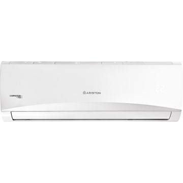 Aparat de aer conditionat Ariston PRIOS 35 Wi-Fi, 12000 BTU, Clasa A++, Functie incalzire, 2D Inverter, Follow me, R32, Alb