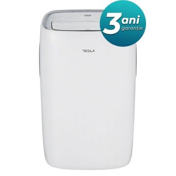 Aparat de aer conditionat portabil Tesla TTMY-09CH9000BTU, 9000 BTU, WiFi, Clasa A (Alb)