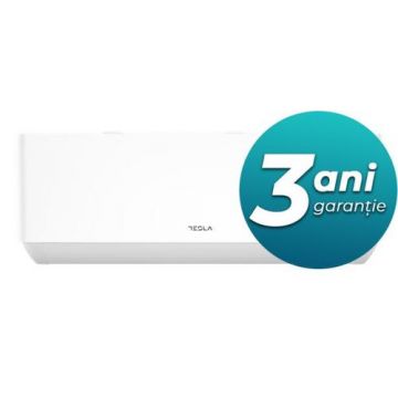 Aparat de aer conditionat Tesla TT34TP91-1232IAWUVT, 12000 BTU, Wi-Fi, Inverter, UV (Alb)