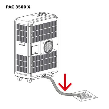 Furtun evacuare condens pentru TROTEC PAC 3500 X