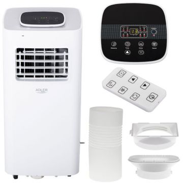 ADLER Instalatie de aer conditionat portabil ADLER AD7924, 5000 BTU/h, 220 m3/h, Alb