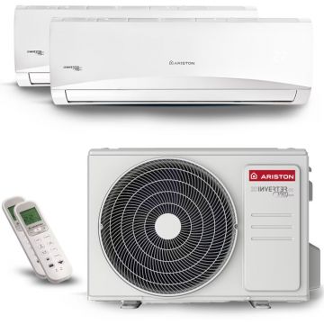 Aer conditionat Ariston Multisplit Prios, 9000 BTU + 9000 BTU, Clasa A++/A+, Inverter