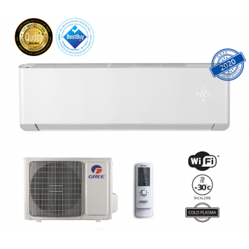 Aer conditionat Gree Amber GWH12YD-S6DBA1A, 12000 BTU, A+++/A+++, Wi-Fi, Inverter + Generator Cold Plasma