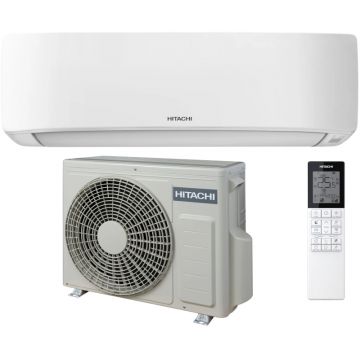 Aer conditionat Hitachi Air Home 400, 12000 BTU, A++/A++, Wi-Fi, Inverter, SleepSense, Mold Guard