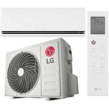 Aer conditionat LG Dualcool AI Deluxe, 18000 BTU, Clasa A++/A+, Wi-Fi, Dual Inverter, Plasmaster Ionizer, Soft Air
