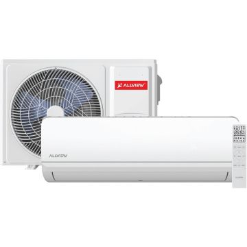 Allview Aparat de aer conditionat Allview 12000 BTU WI-FI, Clasa A++/A+, kit instalare 3m, Sleep mode, Eco mode, Sensy 12, alb