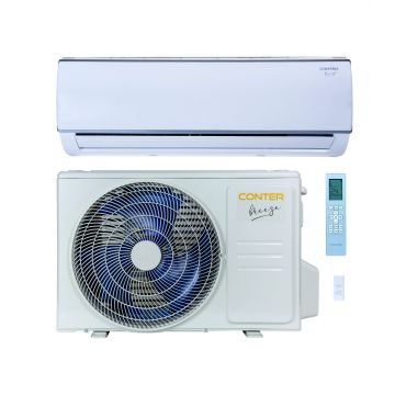 Aparat aer conditionat Conter Breeze, 18000 BTU, Wi-Fi Control, inverter, Clasa A++,   functii Self cleaning, Follow me, Sleep mode, alb