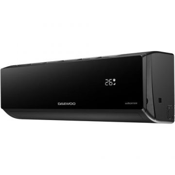 Aparat de aer conditionat Daewoo 9000 BTU, WI-FI, A++, Filtre cu ioni de argint, Eco Mode, iFeel, DAC-09CHSDB-NK (Negru)
