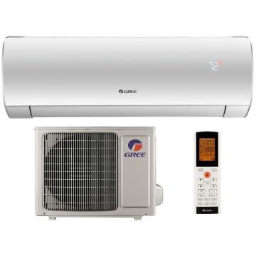GREE Aparat de aer conditionat GREE Eco Inverter Fairy, 12000 BTU, A++/A+, Wi-Fi, Inverter, Auto Clean, Generator Cold Plasma + Kit instalare inclus