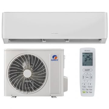 GREE Aparat de aer conditionat Gree Pulsar GWH12AGBXB-K6DNA1A, 12000 BTU, A++ / A+, Wi-Fi, Inverter, Cold Plasma+, Auto Clean, I Feel, Kit instalare inclus