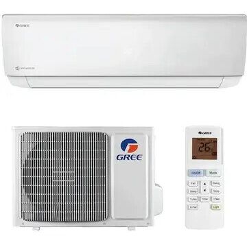 GREE Instalatie de aer conditionat Aer conditionat Gree GWH12AAB-K6DNA4A, Bora A4, Silver, 12000 BTU cu Kit Instalare inclus, WIFI,