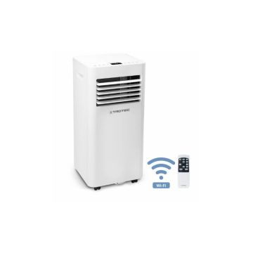 Aer conditionat portabil Trotec PAC 2620 E, WiFi, 9.000 Btu, Debit 330mc/ora, Telecomanda, Display, Timer, Pentru 30mp