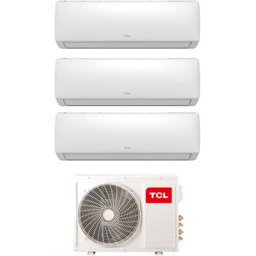 Aer conditionat TCL Multisplit FMA-27I3HD9912, 12000 BTU + 9000 BTU + 9000 BTU, A++/A, Wi-Fi, Inverter, Deep Clean