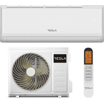 Aer conditionat Tesla TT34EXC1-1232IAWPC, 12000 BTU, A++/A+, I Feel,  Carcasa anti-rugina, Wi-Fi