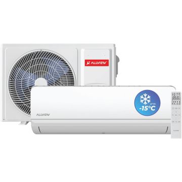 Allview Aparat de aer conditionat Allview 24000 BTU WI-FI, Clasa A++/A+, kit instalare 3m, Sleep mode, Eco mode, Sensy 24, Alb