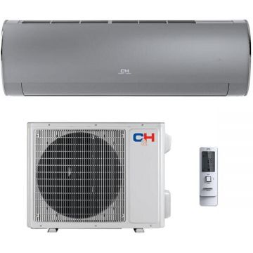 Aparat aer conditionat Daytona CH-S18FTXD-SC Inverter 18000BTU Clasa A++/A+++ Wi-Fi Argintiu