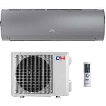 Aparat aer conditionat Daytona CH-S24FTXD-SC Inverter 24000BTU Clasa A+++/A++ Wi-Fi Argintiu