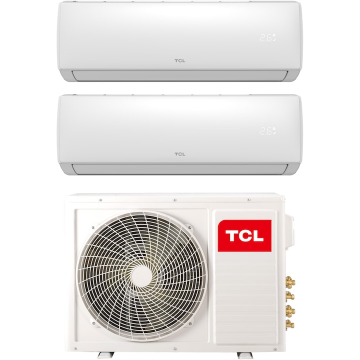 Aparat Aer Conditionat Multisplit FMA-14I2HD99UE Unitate Exterioara 14000BTU Unitate Interna 2 x 9000BTU A++/A+ Eco Mode I-Feel Sleep Mode WiFi Alb