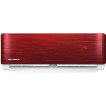 Aparat de aer condiționat Heinner Onix Eco HAC-CO12WFN-RD – 12000 BTU, inverter, Wi-Fi, clasa A++, roșu
