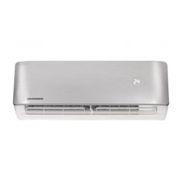 Aparat de aer condiționat Heinner Onix Eco HAC-CO12WFN-SL – 12000 BTU, inverter, Wi-Fi, clasa A++, argintiu