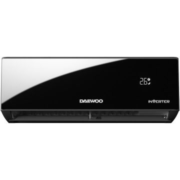 Daewoo Aparat de aer conditionat Daewoo DAC-18PROBK, 18000 BTU, WI-FI PRO, Clasa A++/A+++, Kit de instalare inclus (3m), Gentle Cool Wind, filtre cu ioni de argint, functie iFeel, Negru