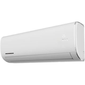 HEINNER Aparat de aer conditionat Heinner Crystal HAC-CR12KITWIFI, 12000 BTU, Kit instalare inclus, control WIFI Clasa energetica Racire A++/ Incalzire A+, Follow Me, Turbo, Autocuratare, Alb
