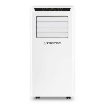 Resigilat - Aer conditionat portabil Trotec PAC 2010 SH, Capacitate 7.000 Btu, Functie incalzire, Telecomanda, Display, Timer