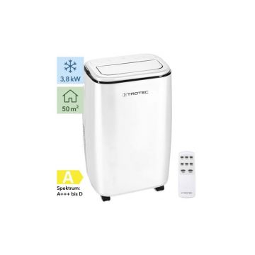 Resigilat - Aer conditionat portabil Trotec PAC 3800 S, Capacitate 13000 BTU/h, Debit 450 mc/ora, Display Timer, Pentru 50 m2 (1