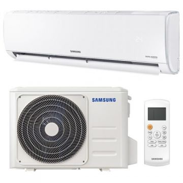 Samsung Aparat de aer conditionat Samsung AR35 WI-FI, 24000 BTU, Clasa A++, Smart Things, Fast cooling, Self clean, Good Sleep, Alb