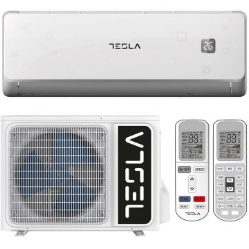 TESLA Aparat de aer conditionat Tesla TA36FFUL-1232IAPC, 12000 BTU, A++, R32, Kit instalare inclus, Alb
