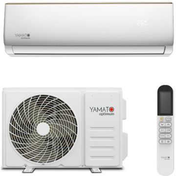 Yamato Aparat de aer conditionat Yamato Optimum YW24T2 Inverter 24000 BTU, A++, WI-FI, AI Inverter Algorithm, Turbo, Auto-curatare cu sterilizare, Auto-diagnoza, Eco, Sleep Mode
